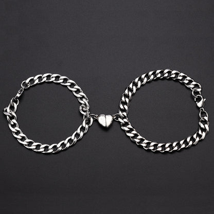 Love Magnet Couple Bracelets - Attracts a Pair Of Male And Female